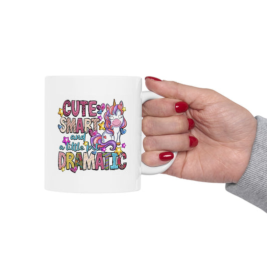 Cute Smart and Dramatic Coffee Lover Gift